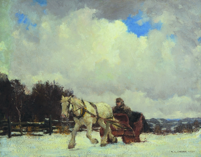 Coburn WinterScenetheRedCariole copy